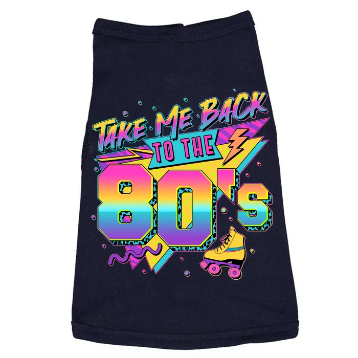 Retro Take Me Back To The 80s Eighties Doggie Tank