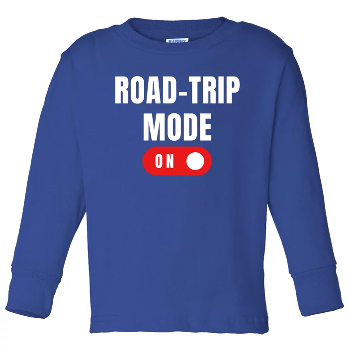 Road Trip Modeon For Road Trippin Travelers Gift Toddler Long Sleeve Shirt