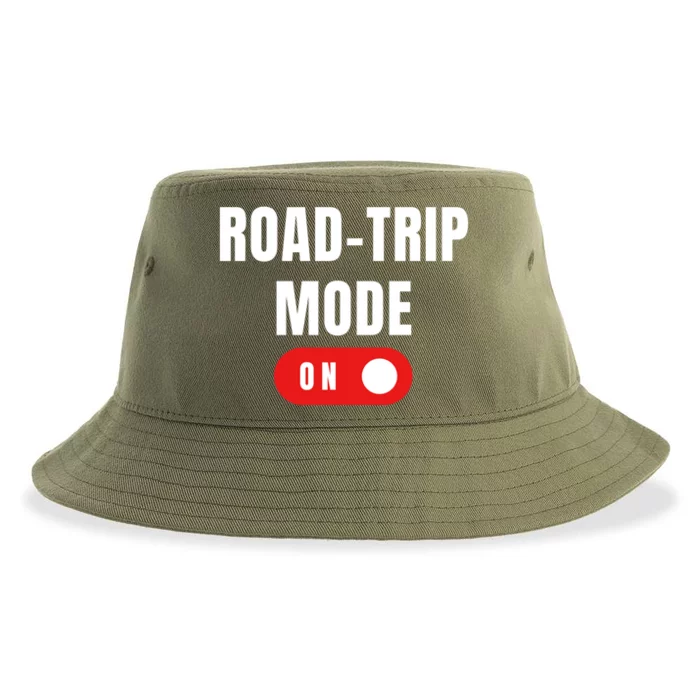 Road Trip Modeon For Road Trippin Travelers Gift Sustainable Bucket Hat