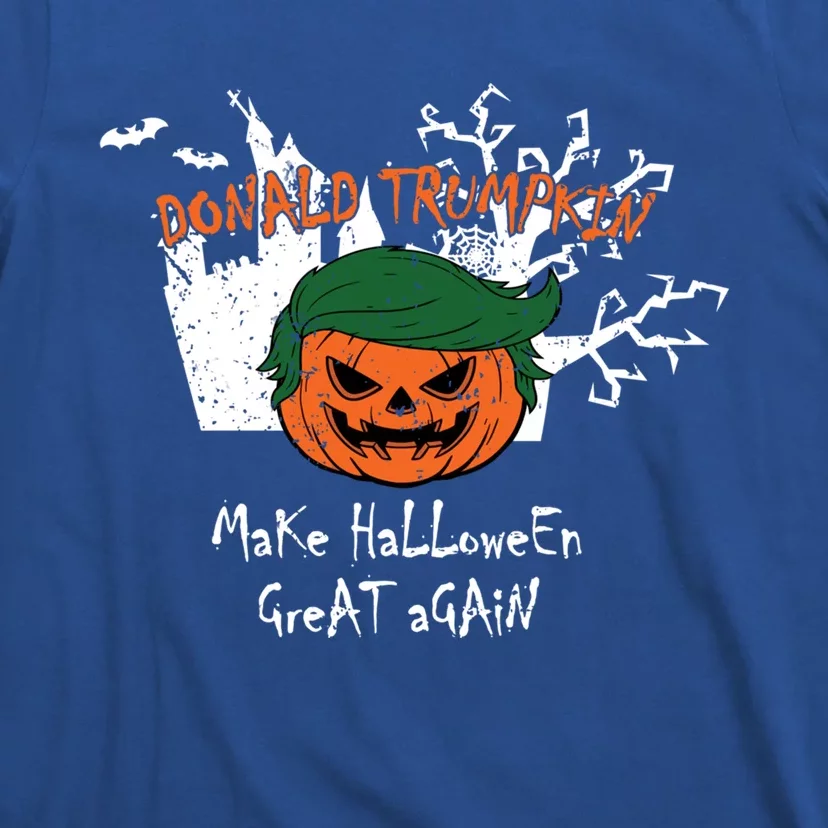 Retro Trumpkin Make Halloween Great Again Funny Trump Gift T-Shirt