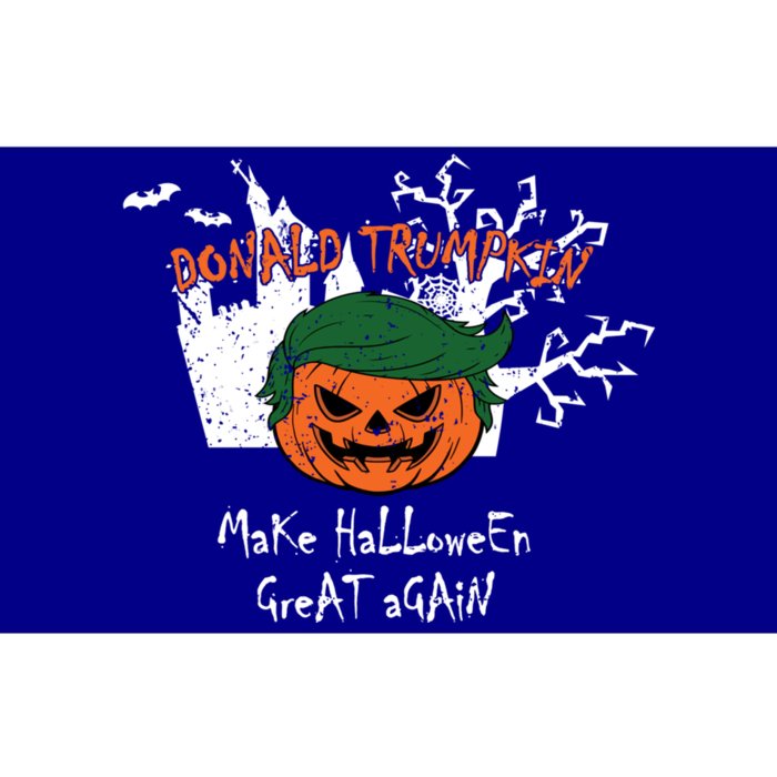 Retro Trumpkin Make Halloween Great Again Funny Trump Gift Bumper Sticker