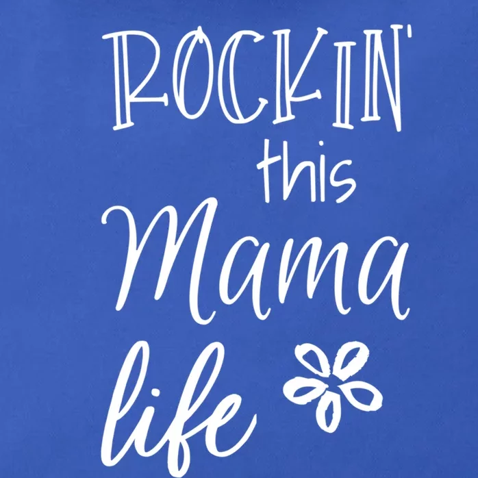 Rockin This Mama Life Special Mother Mom Cool Gift Zip Tote Bag