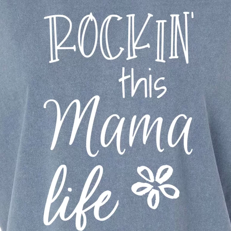 Rockin This Mama Life Special Mother Mom Cool Gift Garment-Dyed Women's Muscle Tee