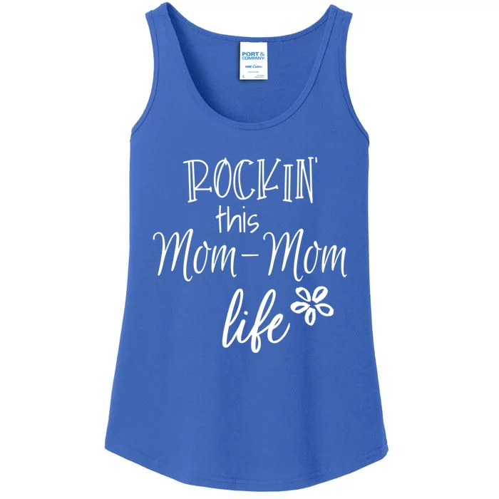 Rockin This Momcool Giftmom Life Special Grandma Gift Ladies Essential Tank