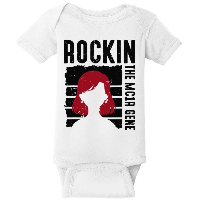 Rockin The Mc1r Gene Red Hair Red Head Redhead Baby Bodysuit