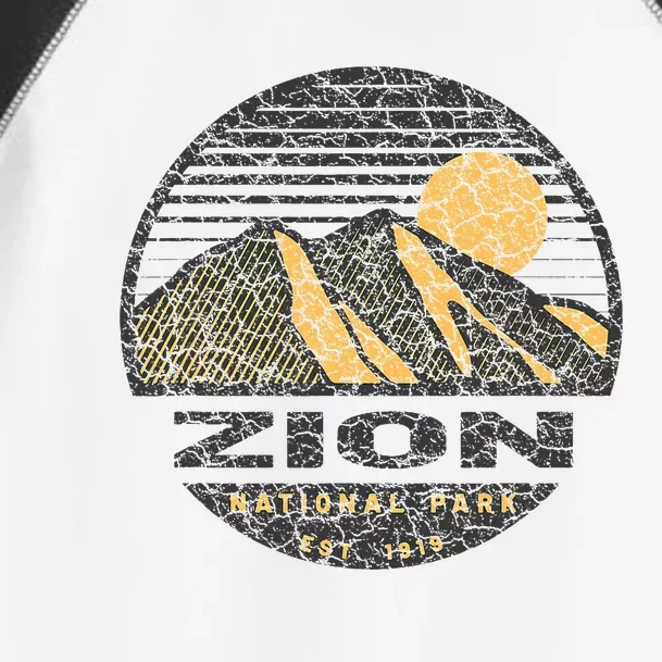 Road Trip Mount Zion National Park Utah Mountain Sunset Toddler Fine Jersey T-Shirt