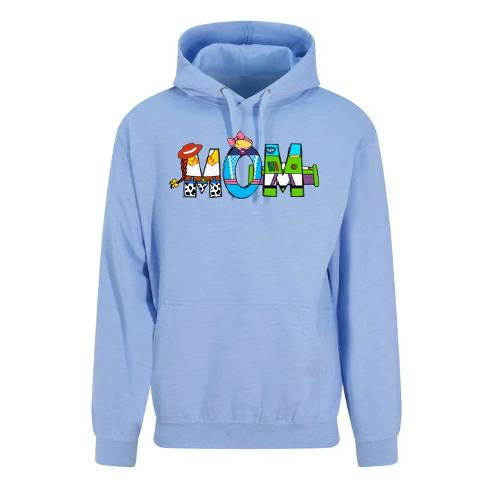 Retro Toy Mom Happy Mother Family Matching Unisex Surf Hoodie