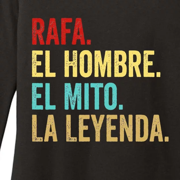 Rafa The Myth Man The Legend Gift For Rafa Womens CVC Long Sleeve Shirt