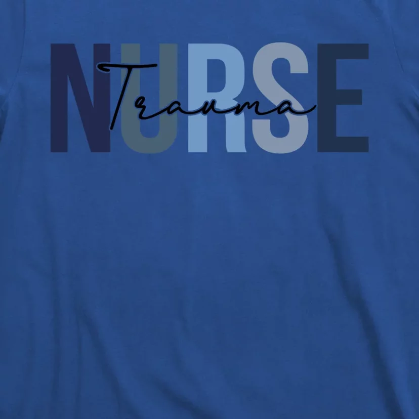 Retro Trauma Nurse Print For Nursing Student Great Gift T-Shirt