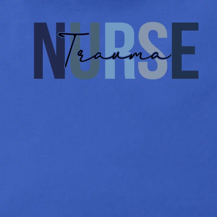 Retro Trauma Nurse Print For Nursing Student Great Gift Zip Tote Bag