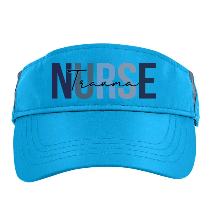 Retro Trauma Nurse Print For Nursing Student Great Gift Adult Drive Performance Visor