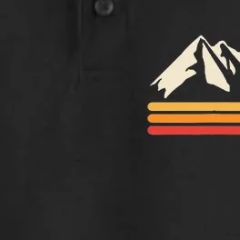 Retro Taos New Mexico Nm Mountains Ski Dry Zone Grid Performance Polo