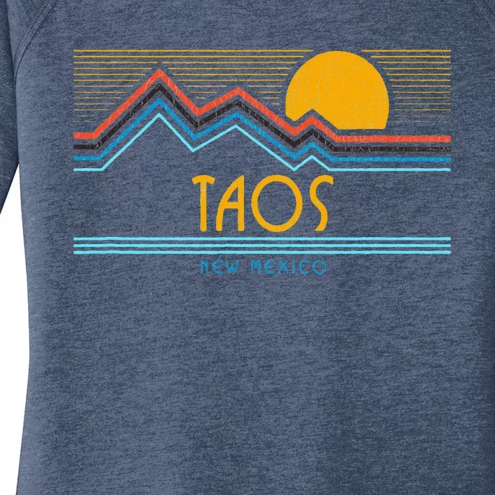 Retro Taos New Mexico Women's Perfect Tri Tunic Long Sleeve Shirt