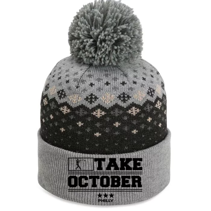 Retro Take October Philly_philadelphia Vintage The Baniff Cuffed Pom Beanie