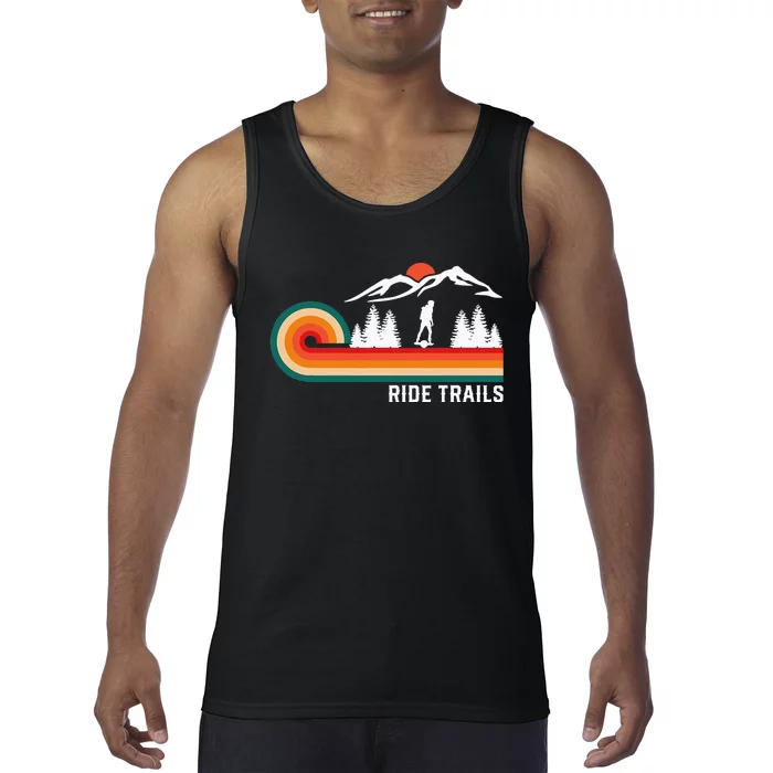 Ride Trails Onewheel Retro Vintage One Wheel Tank Top