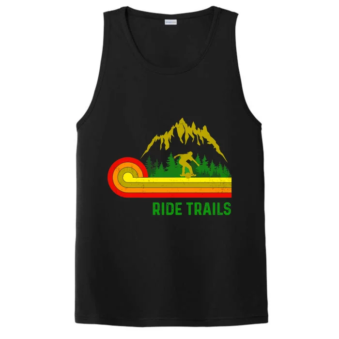 Ride Trails Onewheel Retro Vintage One Wheel float life Premium Performance Tank