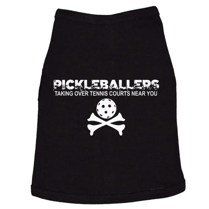 retro Taking Over Tennis Courts Near You Pickleballers Doggie Tank