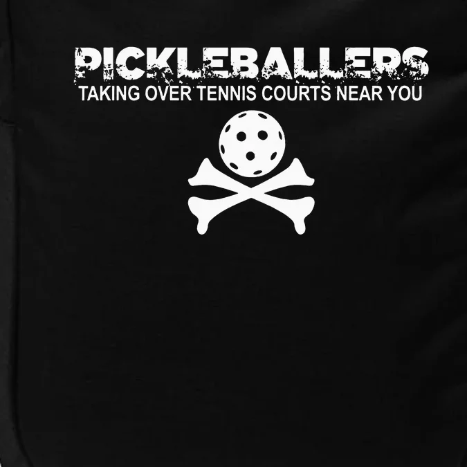 retro Taking Over Tennis Courts Near You Pickleballers Impact Tech Backpack