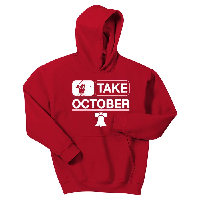 Retro Take October Philly_philadelphia Vintage Kids Hoodie