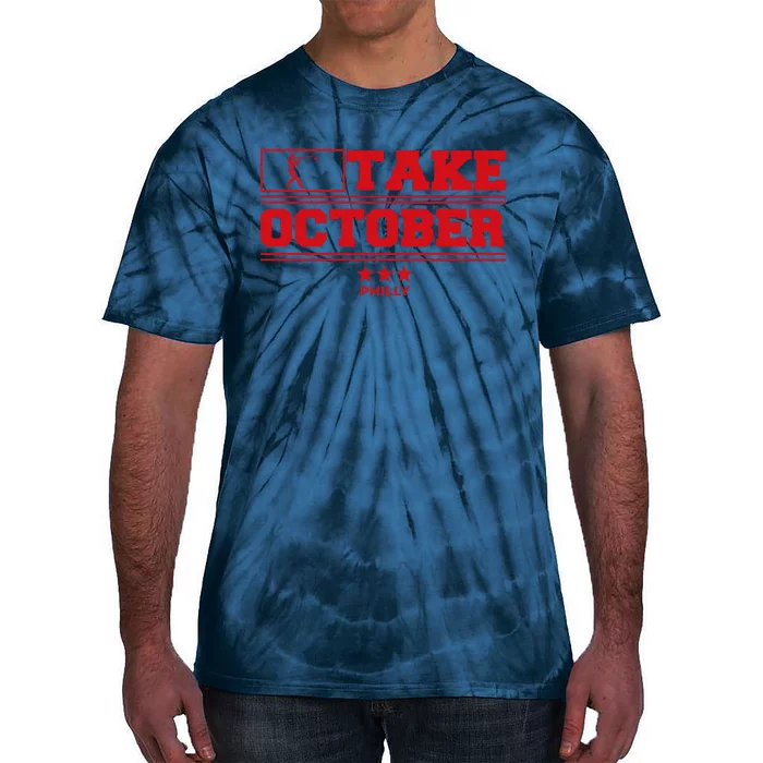 Retro Take October Philly_philadelphia Vintage Tie-Dye T-Shirt