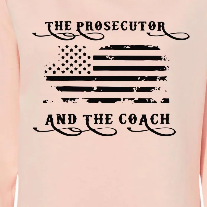 Retro The Prosecutor And The Coach Kamala Harris 2024 Womens California Wash Sweatshirt