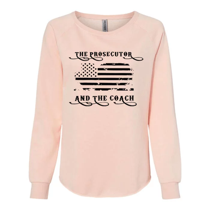 Retro The Prosecutor And The Coach Kamala Harris 2024 Womens California Wash Sweatshirt