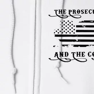 Retro The Prosecutor And The Coach Kamala Harris 2024 Full Zip Hoodie