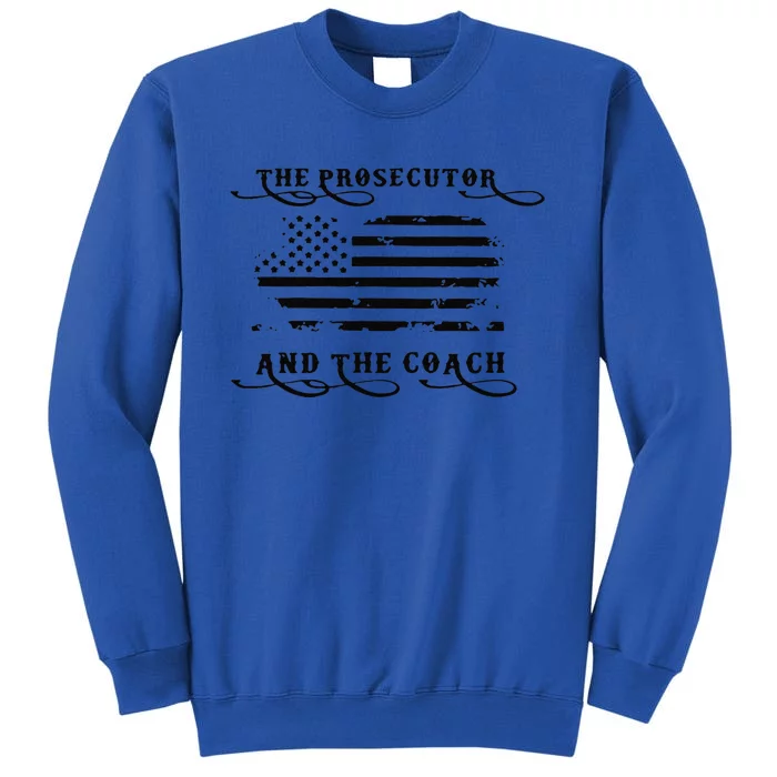 Retro The Prosecutor And The Coach Kamala Harris 2024 Sweatshirt