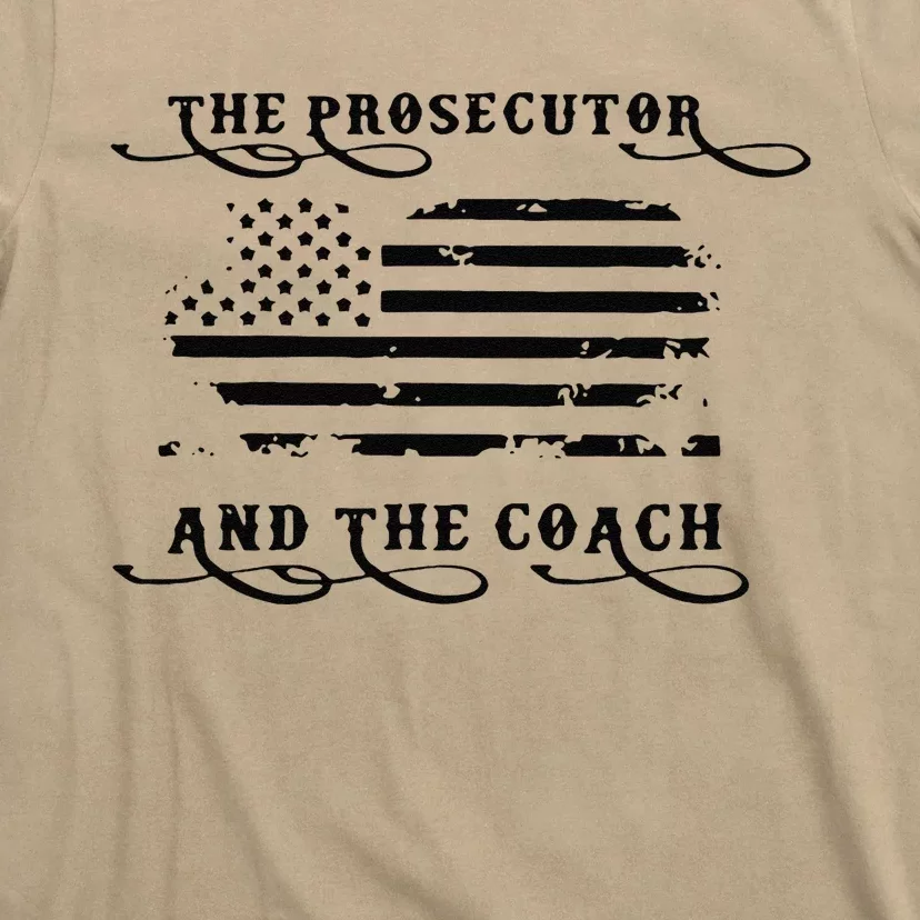 Retro The Prosecutor And The Coach Kamala Harris 2024 T-Shirt