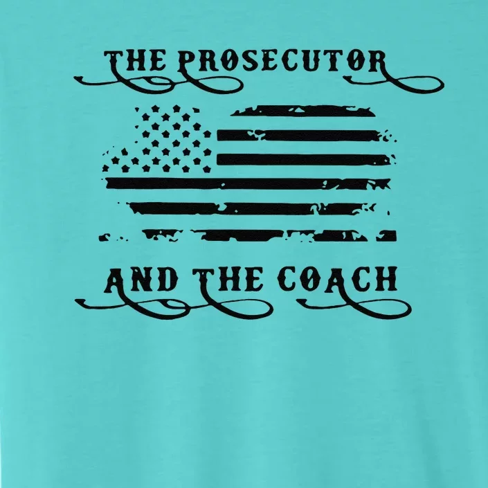 Retro The Prosecutor And The Coach Kamala Harris 2024 ChromaSoft Performance T-Shirt