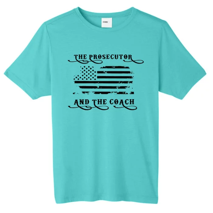 Retro The Prosecutor And The Coach Kamala Harris 2024 ChromaSoft Performance T-Shirt