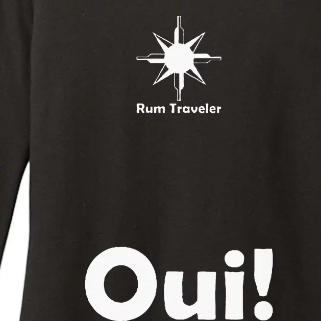 Rum Traveler Parlezvous Rhum Womens CVC Long Sleeve Shirt