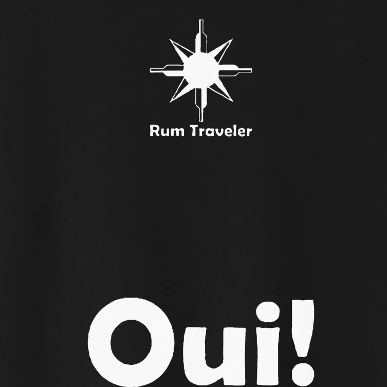 Rum Traveler Parlezvous Rhum Women's Crop Top Tee