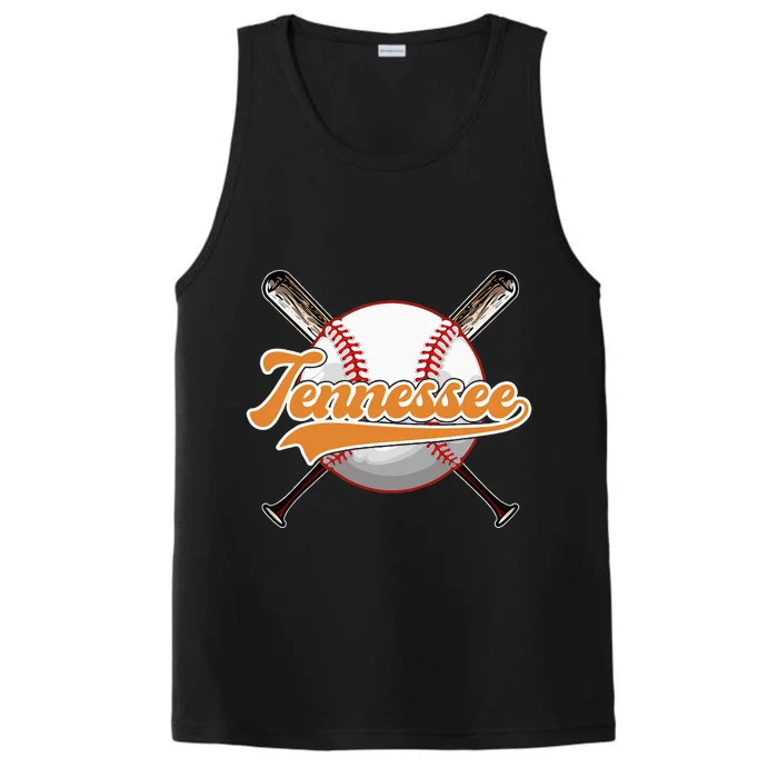 Retro Tennessies Pride Tennessies Strong Proud Of Tennessian Performance Tank