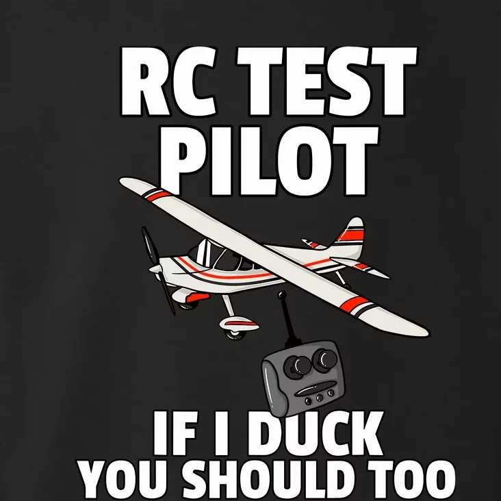 Rc Test Pilot Gift For Rc Plane Model Airplane Lover Toddler Hoodie