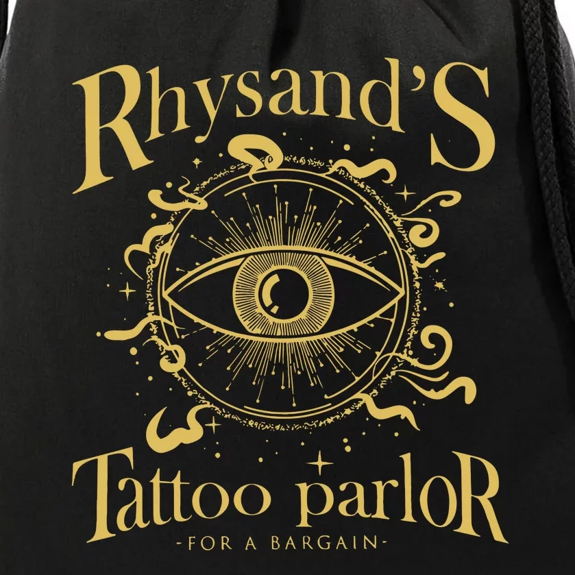 Rhysands Tattoo Parlor Rhysand Acotar Velaris Drawstring Bag