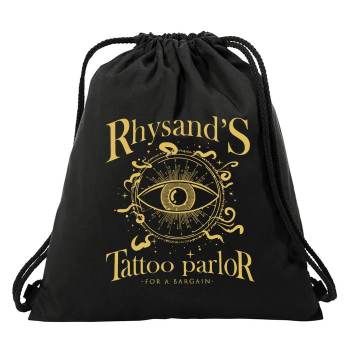 Rhysands Tattoo Parlor Rhysand Acotar Velaris Drawstring Bag