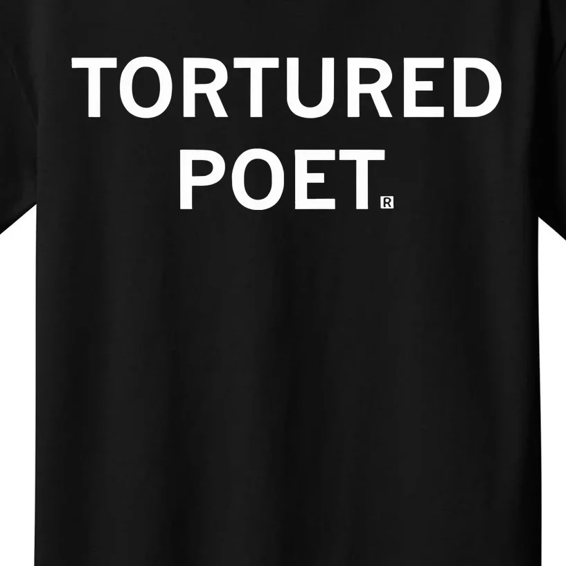 Raygun Tortured Poet Kids T-Shirt