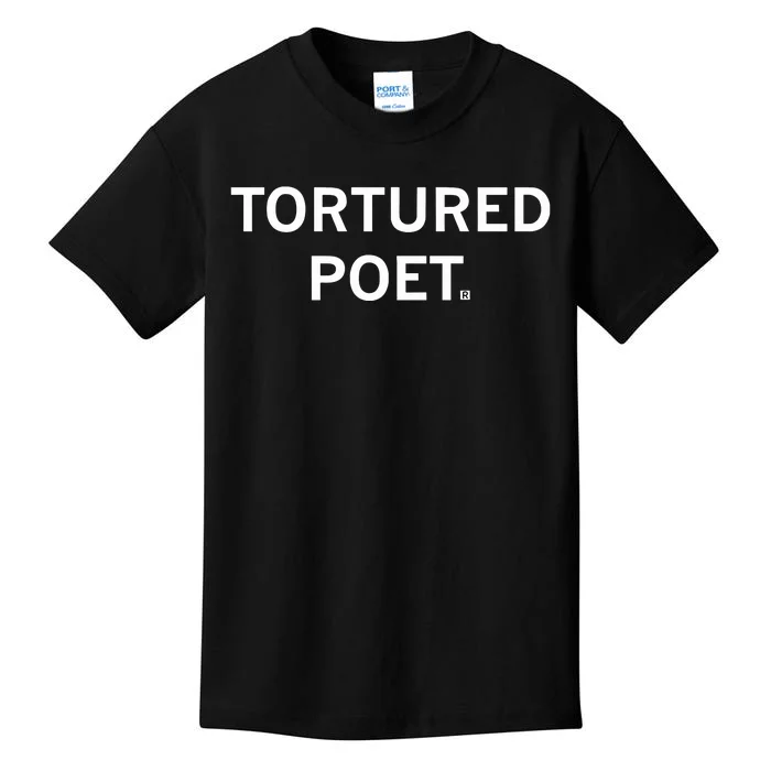 Raygun Tortured Poet Kids T-Shirt