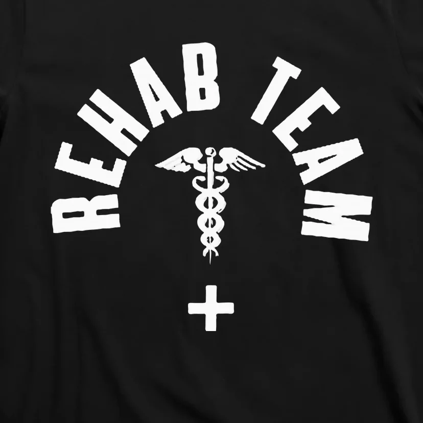 Rehab Team Pocket Outfit Physical Therapy Month T-Shirt