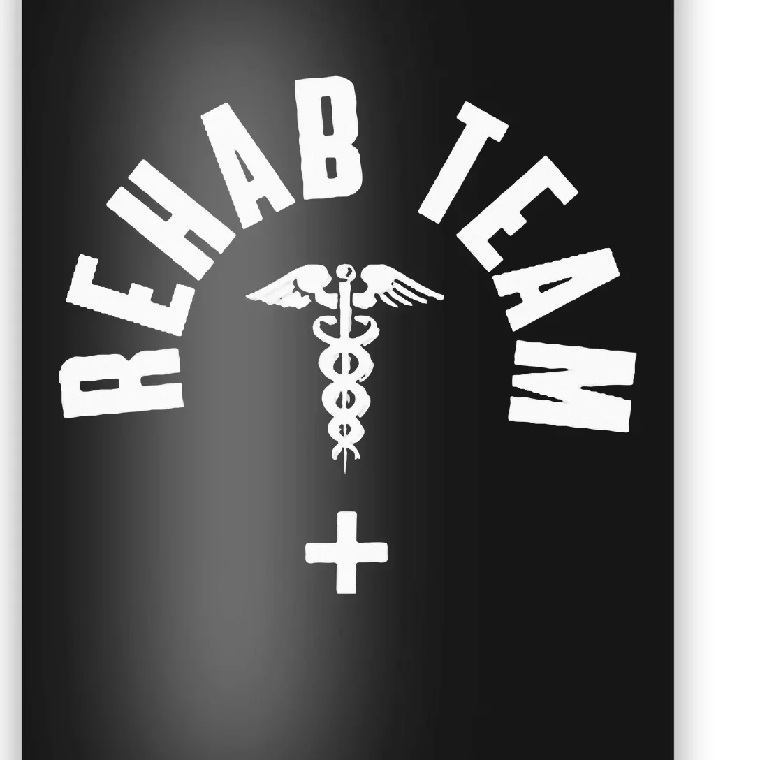 Rehab Team Pocket Outfit Physical Therapy Month Poster