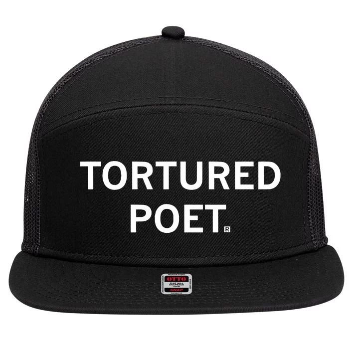 Raygun Tortured Poet 7 Panel Mesh Trucker Snapback Hat