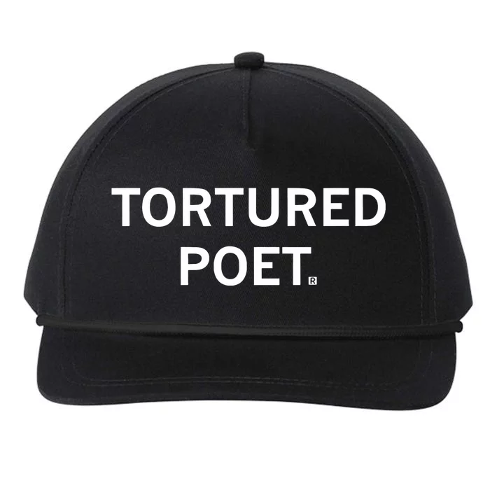 Raygun Tortured Poet Snapback Five-Panel Rope Hat