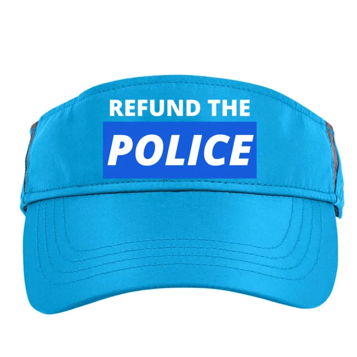 Refund The Police Adult Drive Performance Visor