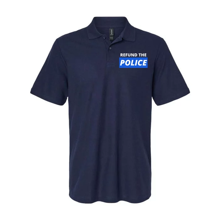 Refund The Police Softstyle Adult Sport Polo