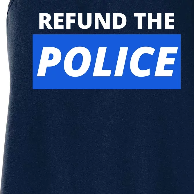 Refund The Police Women's Racerback Tank