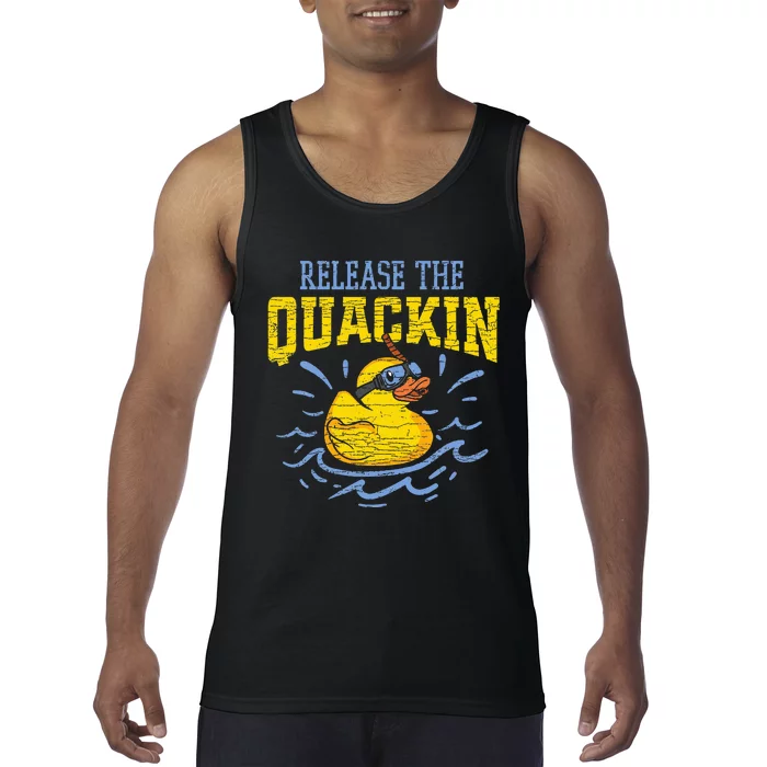 Release The Quackin Rubber Duck Tank Top