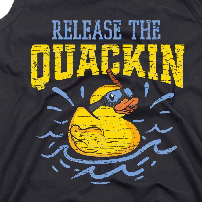 Release The Quackin Rubber Duck Tank Top