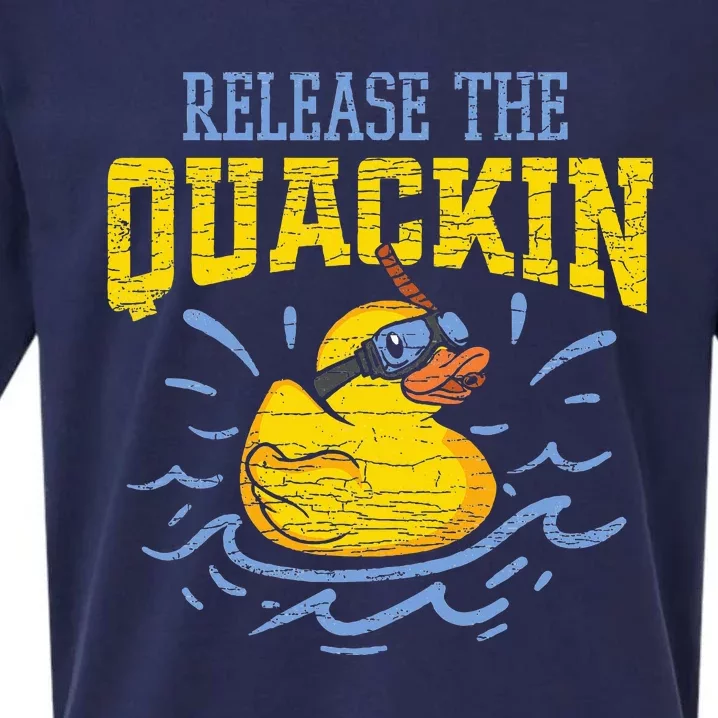 Release The Quackin Rubber Duck Sueded Cloud Jersey T-Shirt