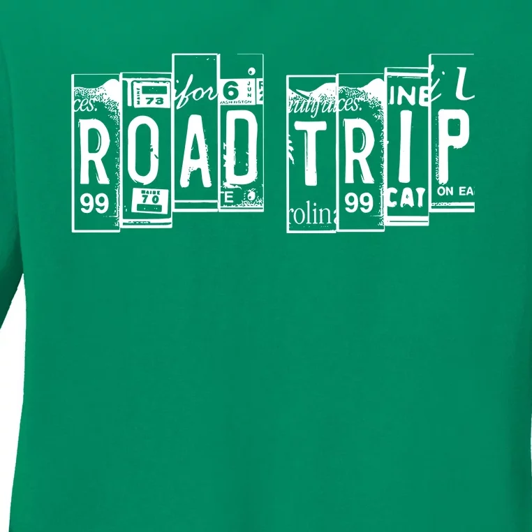 Road Trip Ladies Long Sleeve Shirt